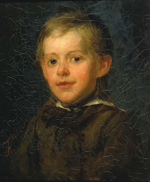 Charles T. Webber, Portrait of a Boy