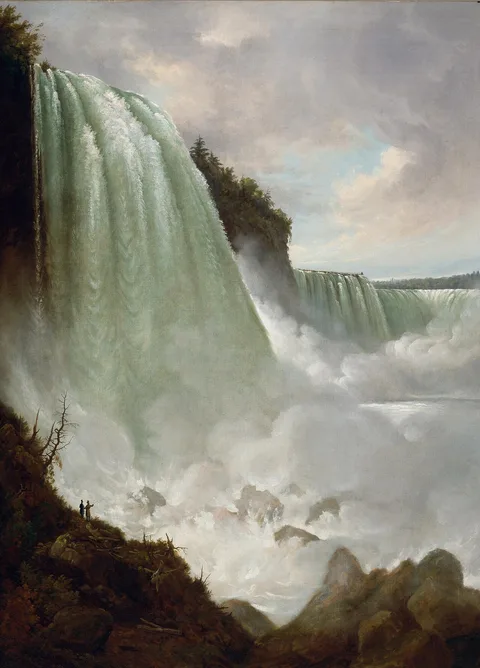 Gustav Grunewald, The Niagara River at the Cataract