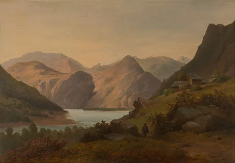 Gustav Grunewald, Landscape, Tirol