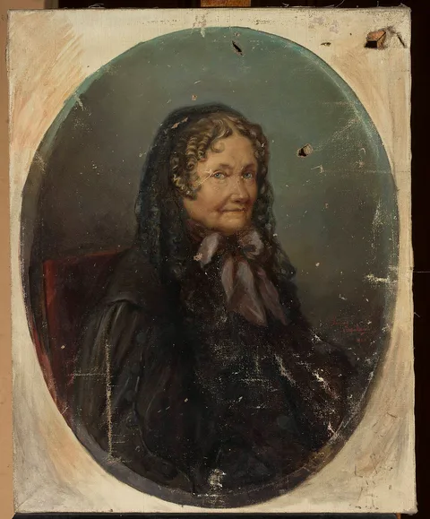 Ludomir Szpadkowski, Portrait of Mrs. Sowińska, general's wife (1776–1860)