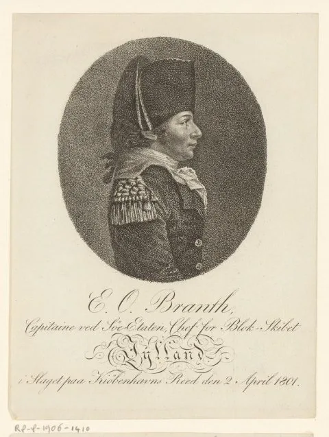 Jakob Rieter, Portret van E.O. Branth