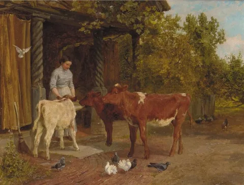 Charles Collins, Feeding time