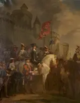 Reuben Bussey, Charles I Raising His Standard at Nottingham Castle