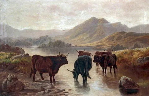 William Perring Hollyer, Taking a Cooler