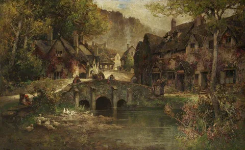 Frederick John Bartram Hiles, Castle Combe
