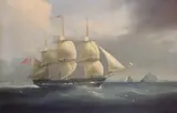 James Miller Huggins, The Indiaman Thomas Coutts