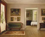 Hans Hilsøe, An interior.