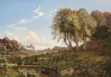 Carl Würtzen, Landscape at Ordrup.