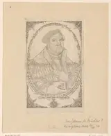 Johann Michael Puchler, Portret van Martin Luther