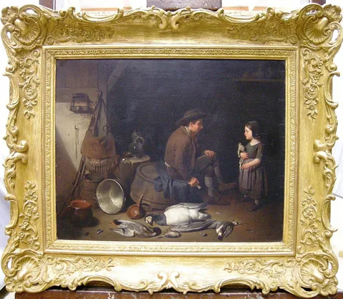 Charles Van Meer, Scenes from Life: Interior of a Kitchen