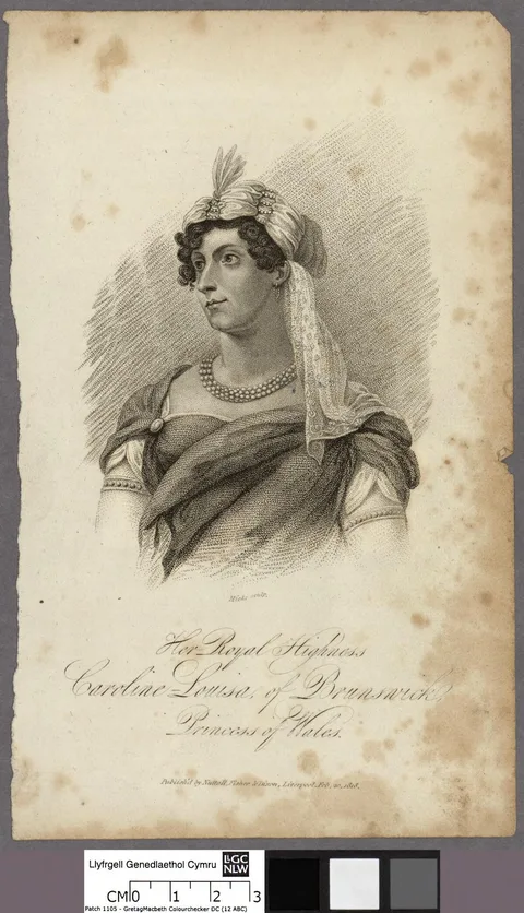 Robert Hicks, Her royal highness Caroline Louisa of Brunswick princess of Wales