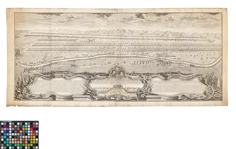 Jacob Andreas Fridrich, The Imperial Troops camped between Landenburg and Neuenheim during the War of the Austrian Succession