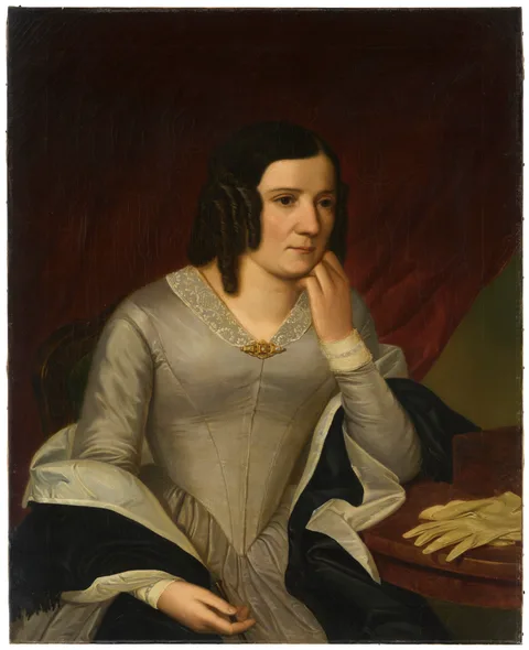 Georg Balder, Portrait of the Wife (of Friedrich Helmle?)
