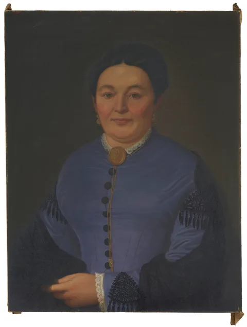 Georg Balder, Portrait of Philippine Trescher, née Traub