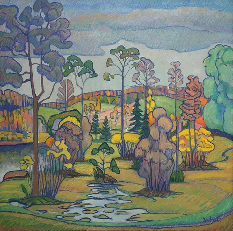 Johannes Einsild, Otepää landscape