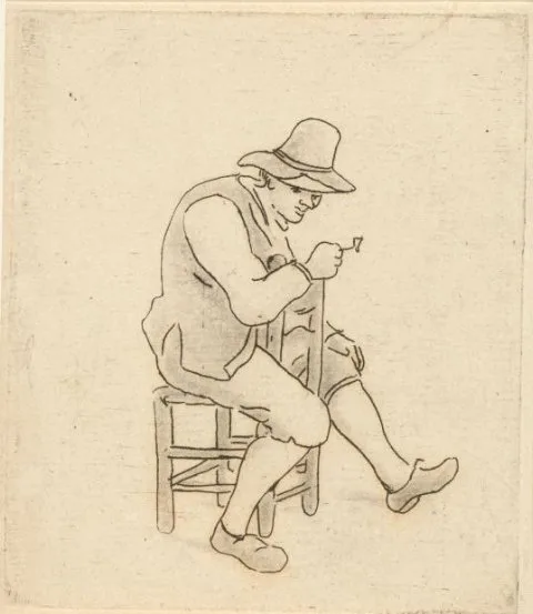 Jan van Noort, Zittende man