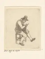 Jan van Noort, Zittende man