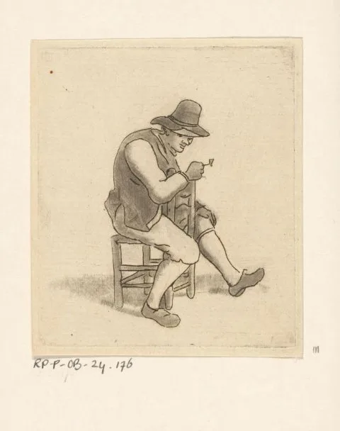 Jan van Noort, Zittende man