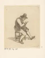 Jan van Noort, Zittende man