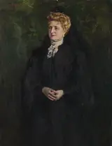 Vincenzo de Stefani, Portrait of Queen Margherita of Savoy