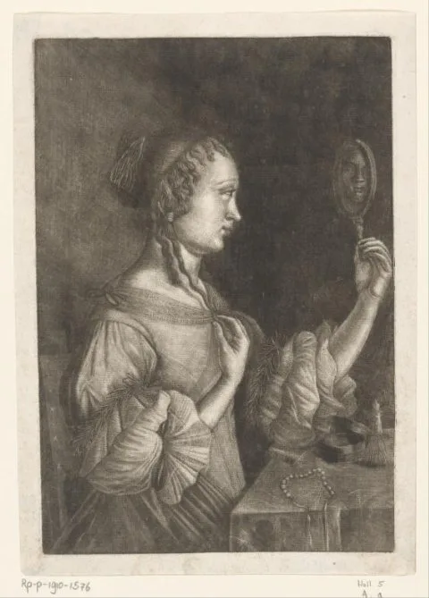 Martin Dichtl, Meisje met spiegel in de hand