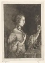Martin Dichtl, Meisje met spiegel in de hand