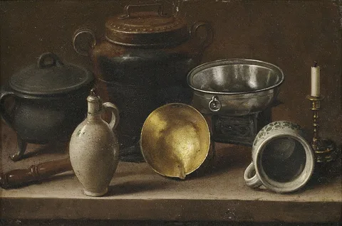Martin Dichtl, Still-life with kitchen ware