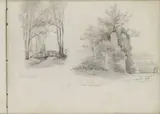 Gerrit Postma, Brug bij Pré Catalan en een monument op begraafplaats Père-Lachaise