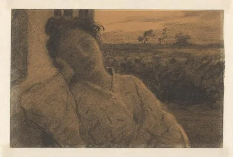 Willem  Hamel, Portret van de vrouw van de kunstenaar