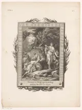 Jean-Baptiste Tilliard, Telemachus en Mentor komen aan op het eiland van Calypso