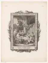 Jean-Baptiste Tilliard, Telemachus vertelt Calypso zijn avonturen
