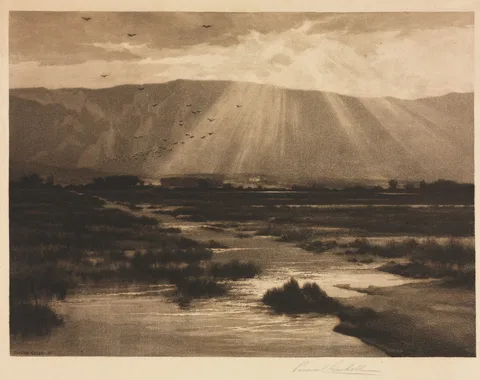 Percival Gaskell, Landscape