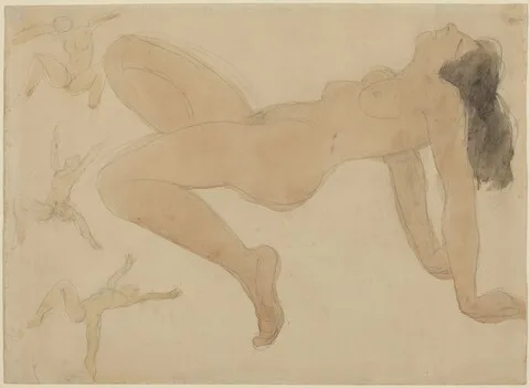 Odilon Roche, Studies of Nude Dancers