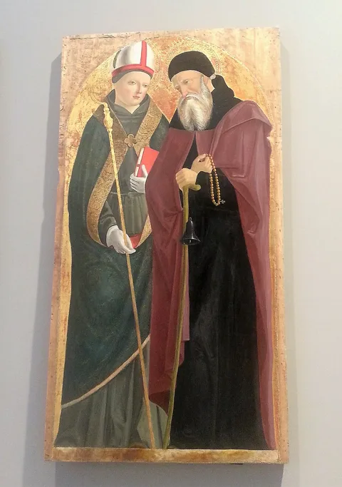 Antonio Marinoni, Saints Ludwig of Toulouse and Saint Antonio Abate