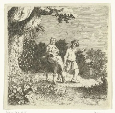 Willem Basse, De vlucht naar Egypte