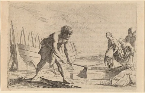 Willem Basse, Ulysses on the Island of the Goddess Calypso