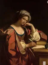 Anna Muschi, The Persian Sibyl (after Guercino)