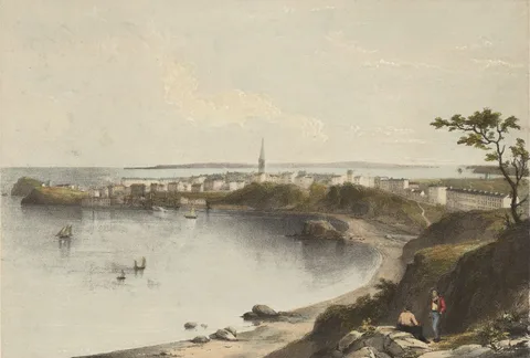 Robert Carrick, View of Tenby