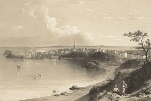 Robert Carrick, View of Tenby