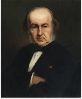 Marcel Mangin, Portrait of Claude Bernard (1813-1878), Physiologist