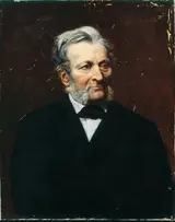 Maurycy Sztencel, Portrait of Justynian Karnicki, president of Society of Fine Arts