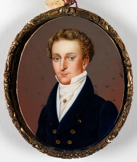 Anthony Meucci, Portrait of Captain William Hubbard Thompson