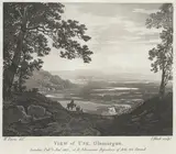 John Bluck, View of Usk, Glamorgan. Monmouthshire