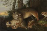 Franz Rösel von Rosenhof, Wolf, fox and sheep