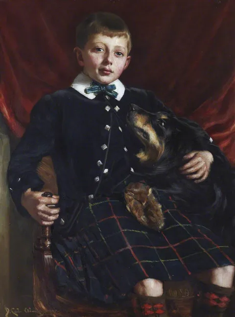 David Comba Adamson, Professor D. R. Dow (aged nine)