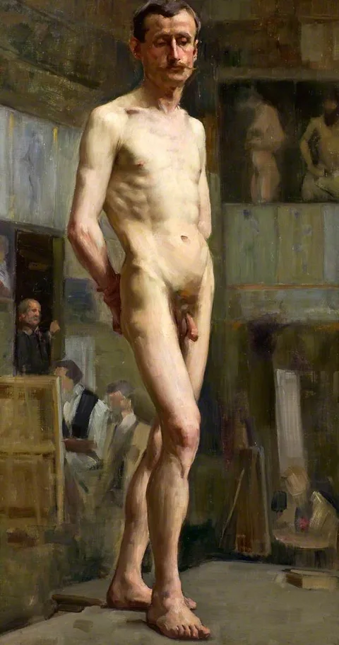David Comba Adamson, Male Nude Figure