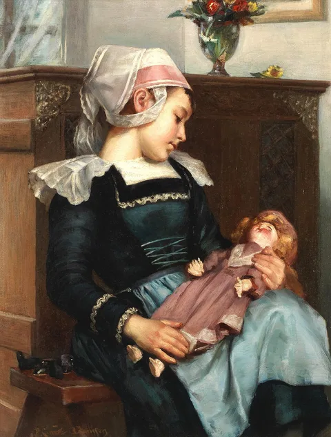David Comba Adamson, A Breton girl