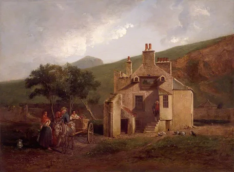 William Stewart Watson, Holyrood Dairy, Edinburgh, c.1840