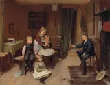 Harry Brooker, Playing School