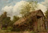 William Henry Millais, Barn Scene in Essex